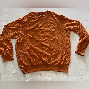 Polo Ralph Lauren Vintage Orange Crewneck Sweater